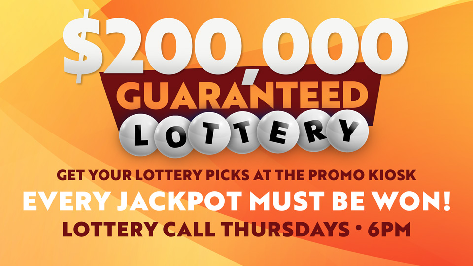 $200k Guaranteed Lottery at EQC!